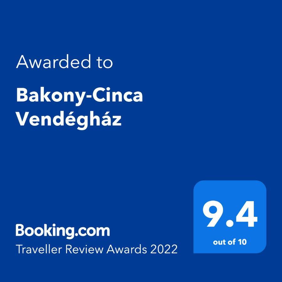 Bakony-Cinca Vendégház Szentgál Exterior foto